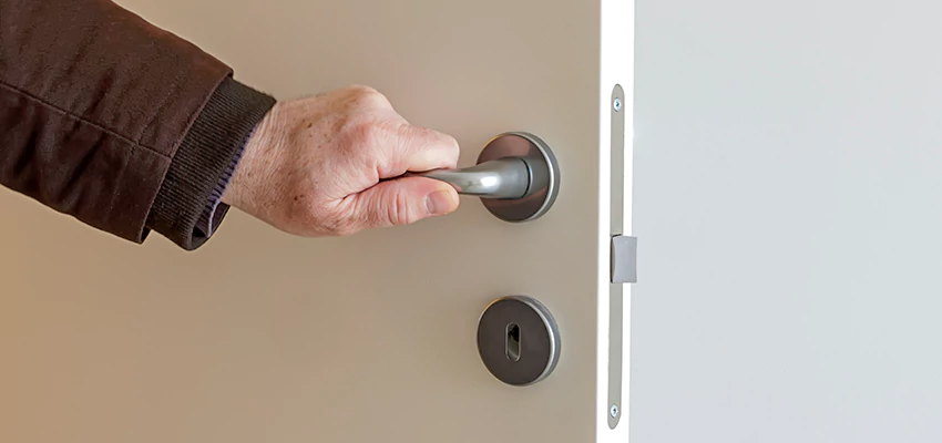 Restroom Locks Privacy Bolt Installation in Niles