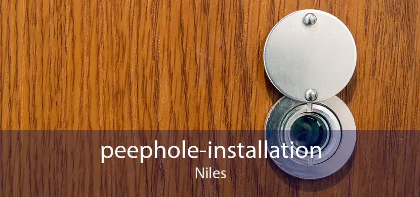peephole-installation Niles